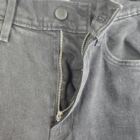 Everlane The Original Cheeky Organic Cotton Crop Jeans in Washed Black Size 27 - Picture 5 of 11